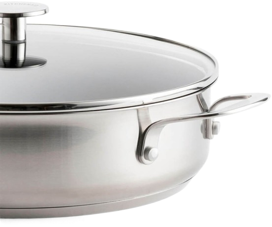 Сотейник з кришкою KitchenAid SSS, 28 см (CC005739-001) фото3