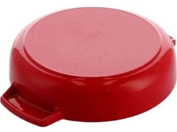 Сотейник чугунный с крышкой KitchenAid, 26 см, 2,77 л (CC009009-001) фото4