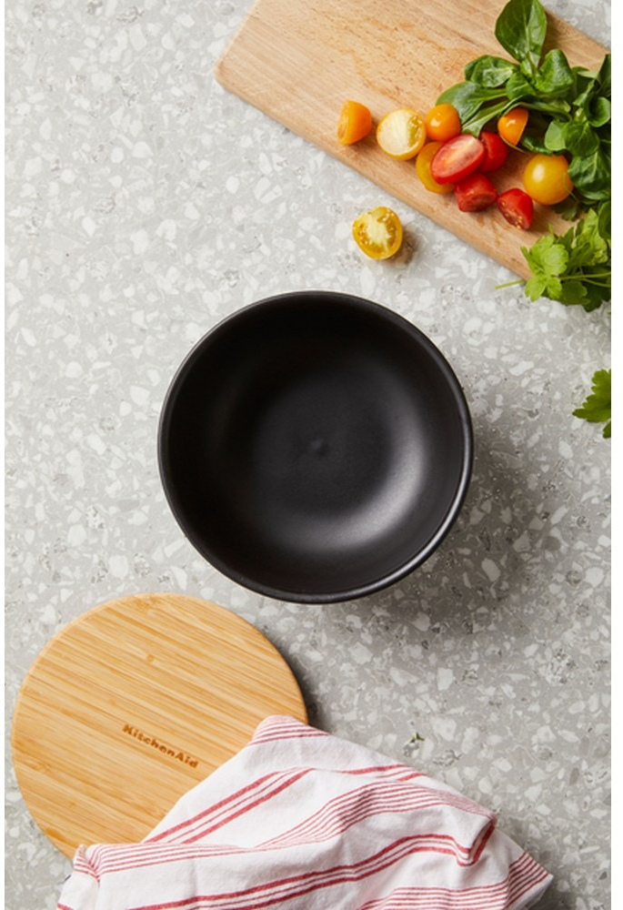 Миска с крышкой KitchenAid Matte Oven-to-table, 15 см, 1 л (CC004972-001) фото2