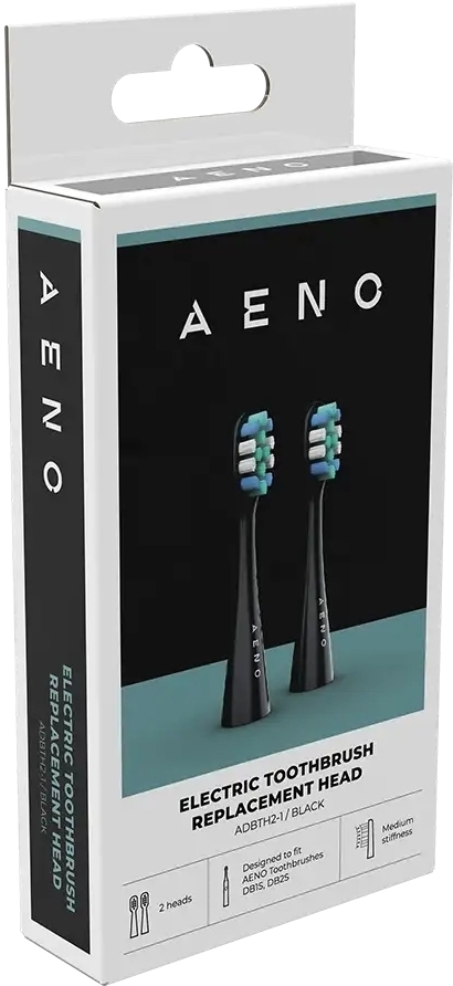 Насадка для зубної щітки AENO для DB1S/DB2S Black (ADBTH2-1) фото