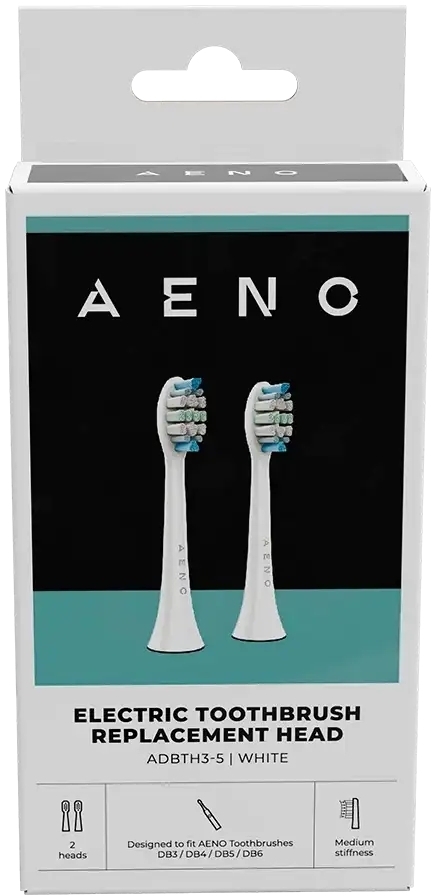 Насадка для зубної щітки AENO DB3/DB5 White (ADBTH3-5) фото3