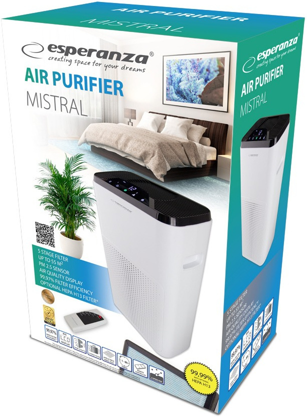 Очиститель воздуха Esperanza Air Purifier EHP004 фото4