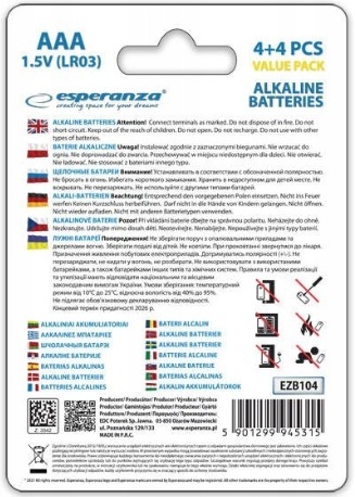 Батарейка Esperanza AAA 8 шт (EZB104) фото4