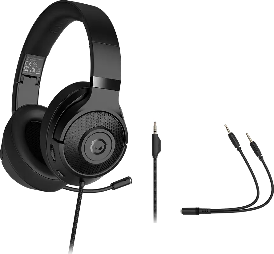 Ігрова гарнітура Lorgar Noah 101 Gaming Headset Black (LRG-GHS101B) фото