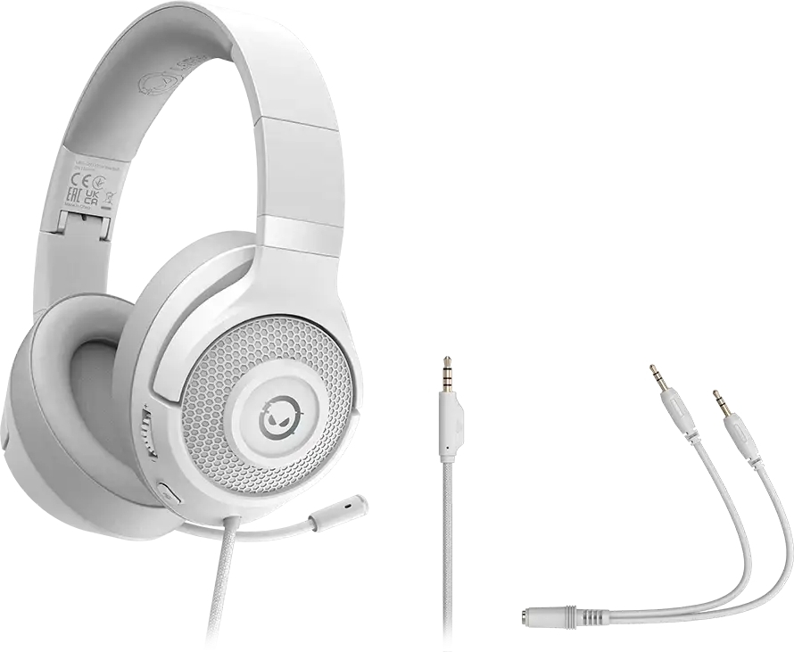 Ігрова гарнітура Lorgar Noah 101 Gaming Headset White (LRG-GHS101W) фото5