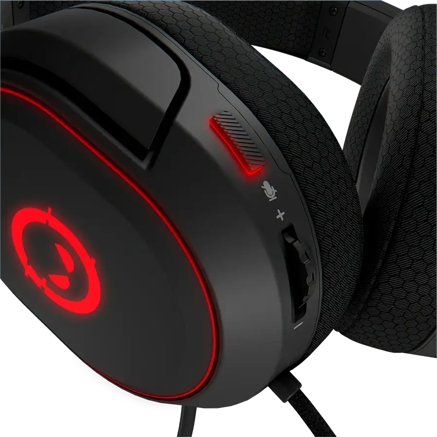 Ігрова гарнітура Lorgar Kaya 460 USB Gaming Headset Black (LRG-GHS460) фото