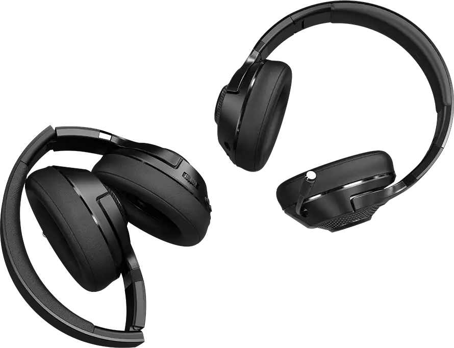 Ігрова гарнітура Lorgar Noah 500 Wireless Gaming Headset Black (LRG-GHS500) фото4