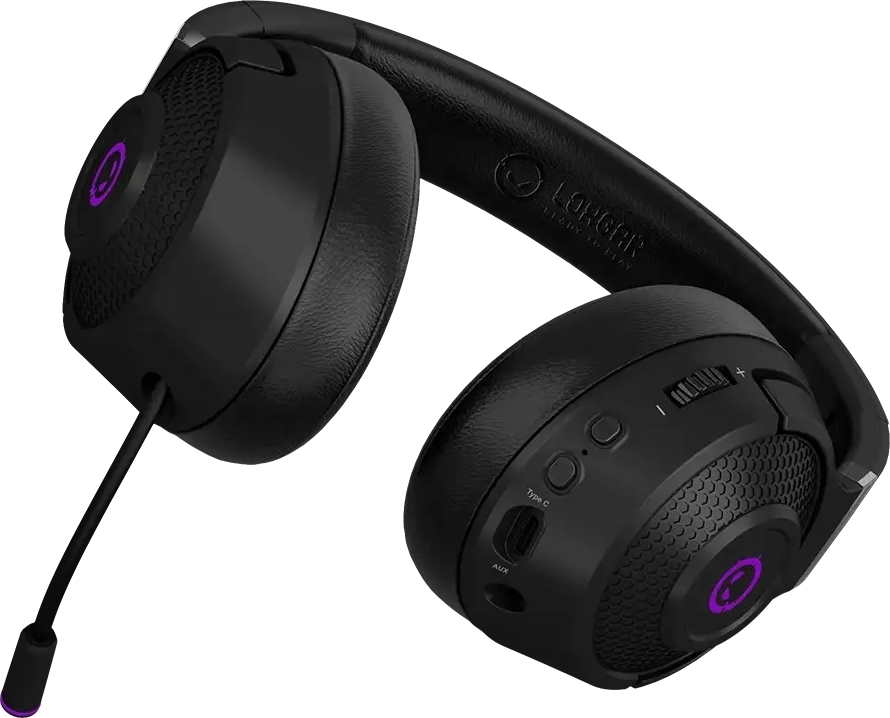 Ігрова гарнітура Lorgar Noah 702 Wireless Gaming Headset Black (LRG-GHS702) фото6