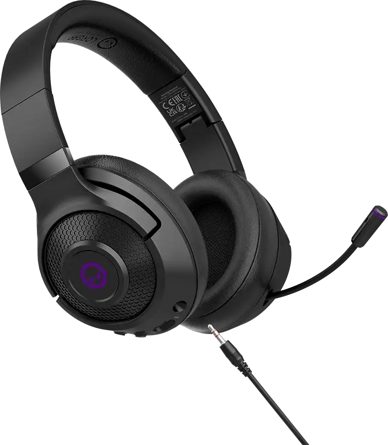 Ігрова гарнітура Lorgar Noah 702 Wireless Gaming Headset Black (LRG-GHS702) фото5