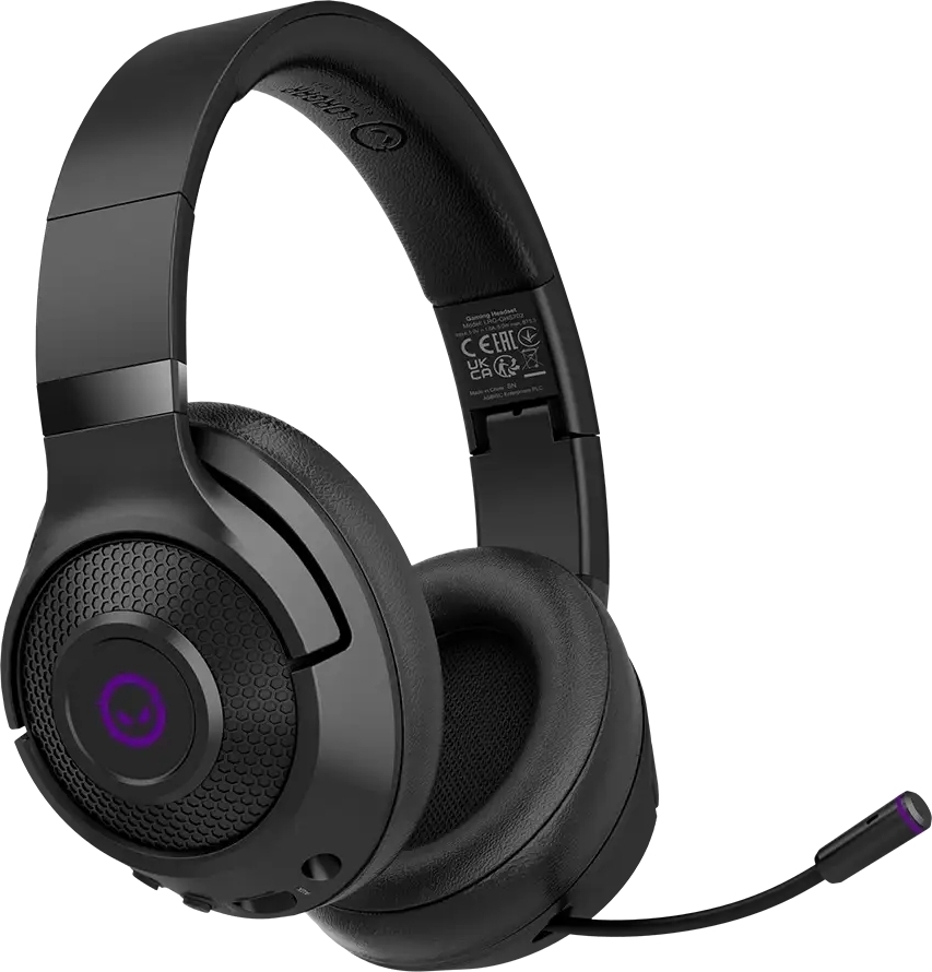 Игровая гарнитура Lorgar Noah 702 Wireless Gaming Headset Black (LRG-GHS702) фото2