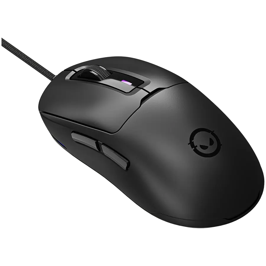Игровая мышь Lorgar MSA10 Ultralight Wired Gaming Black (LRG-MSA10-BK) фото2