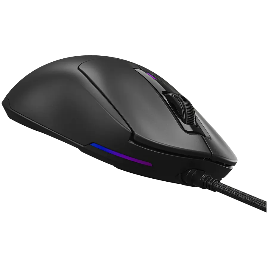 Игровая мышь Lorgar MSA10 Ultralight Wired Gaming Black (LRG-MSA10-BK) фото5