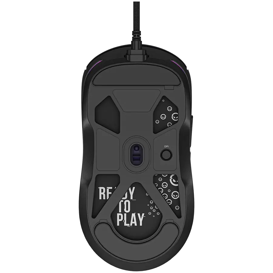 Игровая мышь Lorgar MSA10 Ultralight Wired Gaming Black (LRG-MSA10-BK) фото7