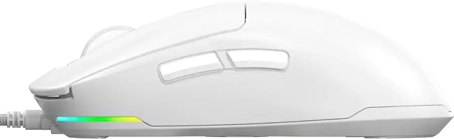 Игровая мышь Lorgar MSA10 Ultralight Wired Gaming White (LRG-MSA10-WH) фото5