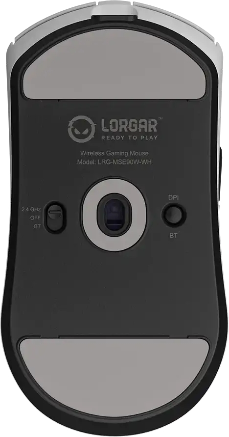 Игровая мышь Lorgar MSE90W Wireless Gaming Mouse Elite White (LRG-MSE90W-WH) фото2