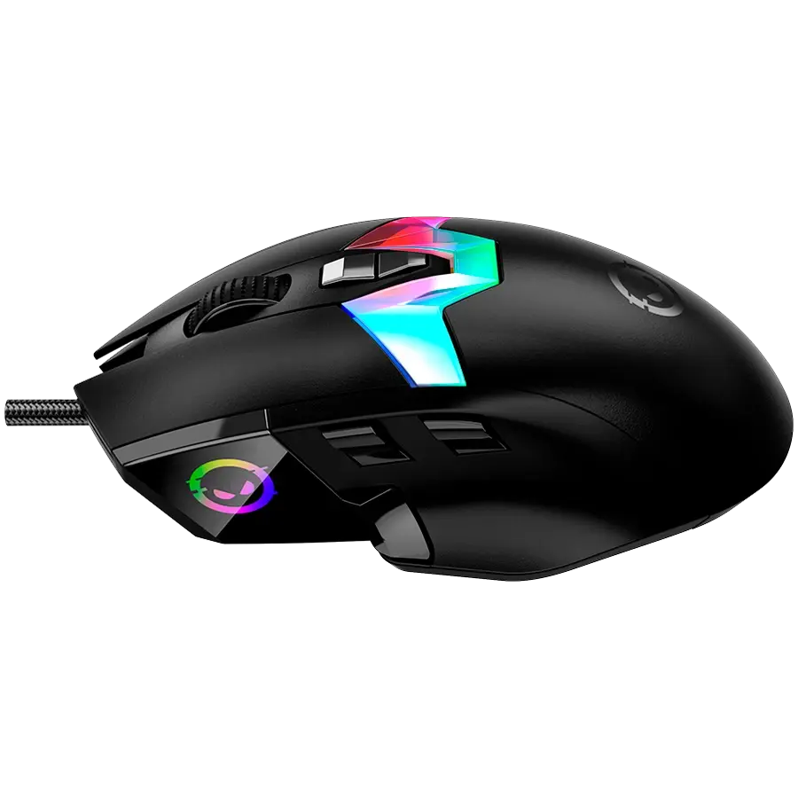 Ігрова миша Lorgar MSP80 Wired Gaming Mouse Pro Black (LRG-MSP80-BK) фото3