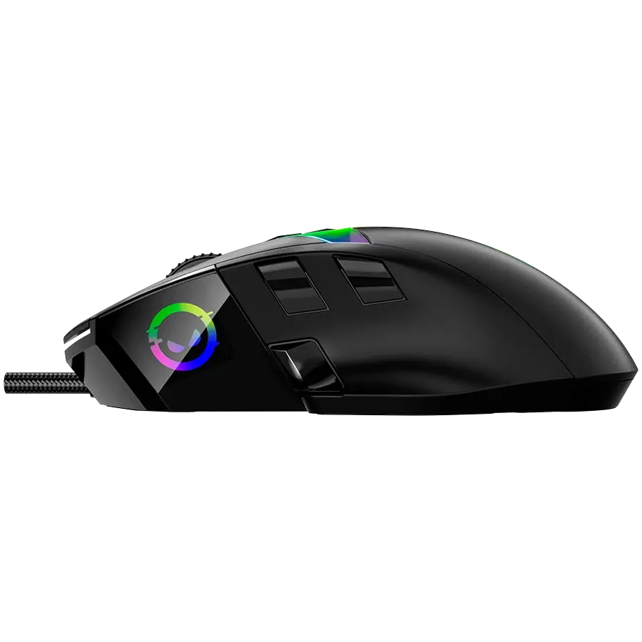 Ігрова миша Lorgar MSP80 Wired Gaming Mouse Pro Black (LRG-MSP80-BK) фото4