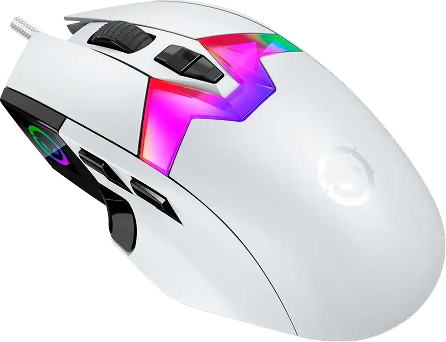 Игровая мышь Lorgar MSP80 Wired Gaming Mouse Pro White (LRG-MSP80-WH) фото4