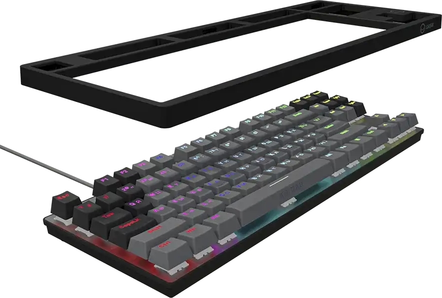 Игровая клавиатура Lorgar Azar 514TKL EN/UA Mechanical RGB Black (LRG-GK514TKL-BK-UA) фото6