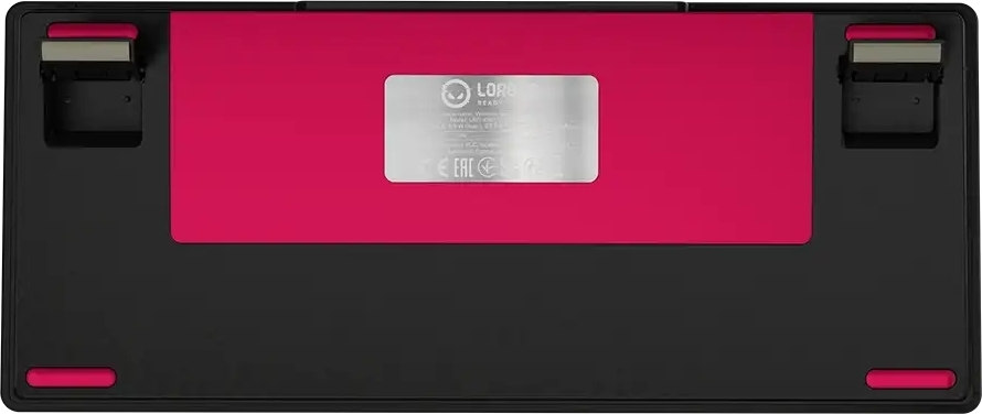 Игровая клавиатура Lorgar KBP7075W Wireless Gaming Mechanical Pro Black-Red (LRG-KBP7075W-BK-US) фото2