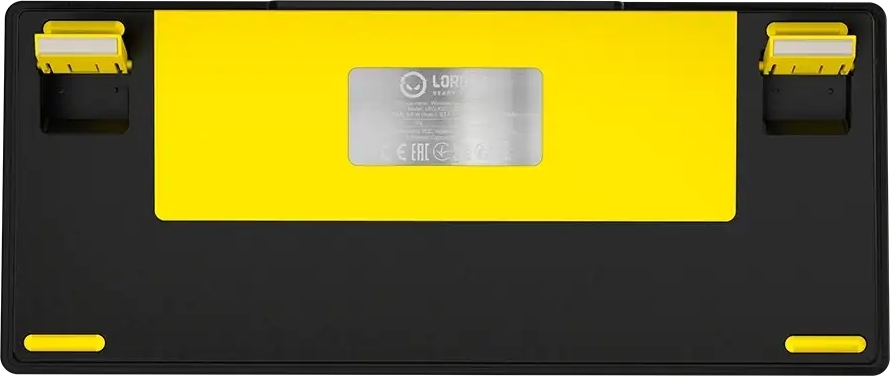 Игровая клавиатура Lorgar KBP7075W Wireless Gaming Mechanical Pro Black-Yellow (LRG-KBP7075W-YL-US) фото2