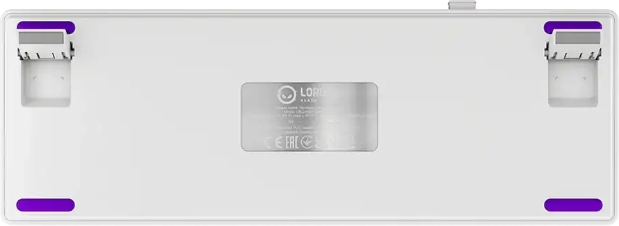 Игровая клавиатура Lorgar KBP70MW Wireless Mechanical Pro White (LRG-KBP70MW-WH-US) фото2
