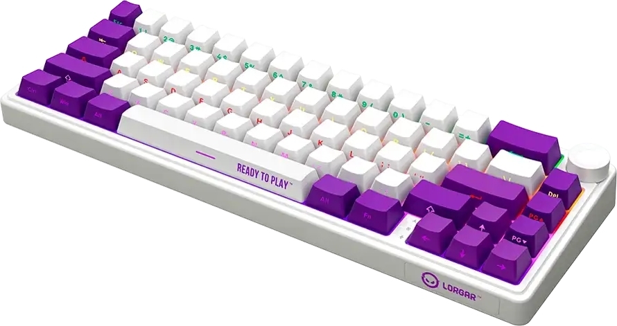 Игровая клавиатура Lorgar KBP70MW Wireless Mechanical Pro White (LRG-KBP70MW-WH-US) фото4