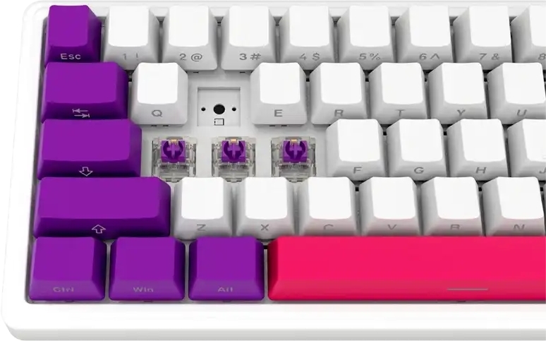 Игровая клавиатура Lorgar KBP70MW Wireless Mechanical Pro White (LRG-KBP70MW-WH-US) фото9