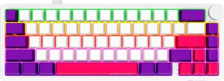 Игровая клавиатура Lorgar KBP70MW Wireless Mechanical Pro White (LRG-KBP70MW-WH-US) фото2