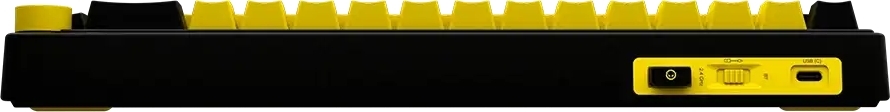 Игровая клавиатура Lorgar KBP70MW Wireless Mechanical Pro Black-Yellow (LRG-KBP70MW-YL-US) фото7