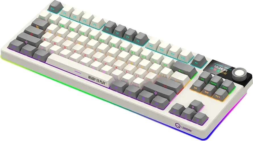 Игровая клавиатура Lorgar KBP70TKLW Wireless TKL Mechanical Pro Beige (LRG-KBP70TKLW-RT-US) фото8