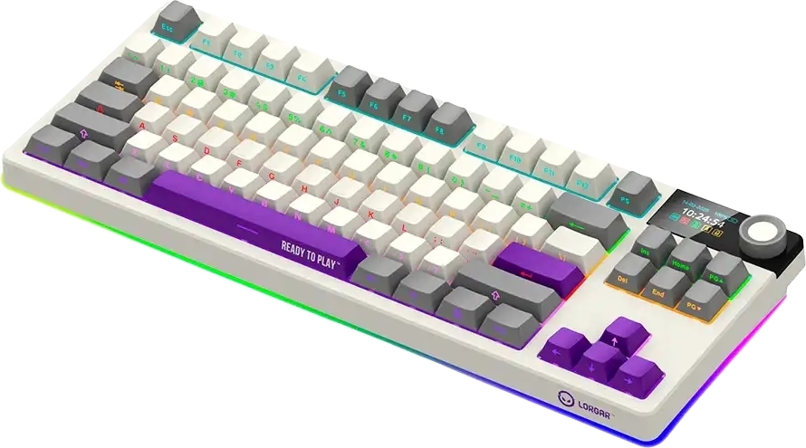 Игровая клавиатура Lorgar KBP70TKLW Wireless TKL Mechanical Pro Beige (LRG-KBP70TKLW-RT-US) фото7