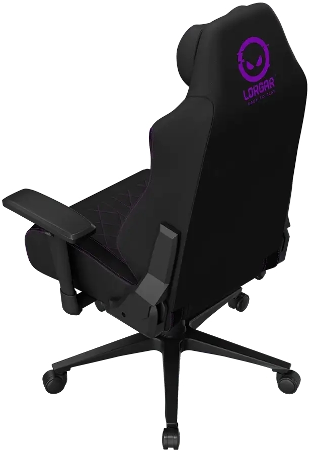 Кресло игровое Lorgar CHA41 Black/purple (LRG-CHA41-BK-PR) фото7