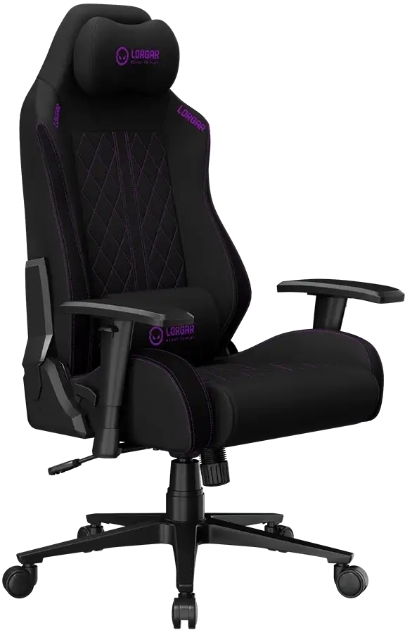 Кресло игровое Lorgar CHA41 Black/purple (LRG-CHA41-BK-PR) фото15