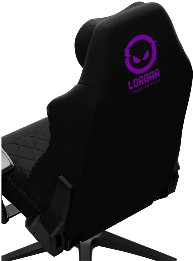 Кресло игровое Lorgar CHA41 Black/purple (LRG-CHA41-BK-PR) фото19