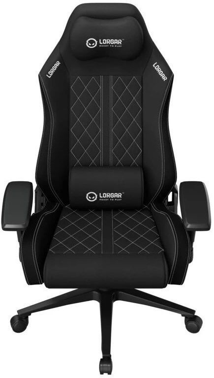Кресло игровое Lorgar CHA41 Black/white (LRG-CHA41-BK-WH) фото3