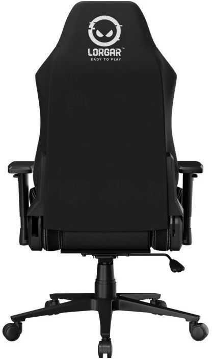 Кресло игровое Lorgar CHA41 Black/white (LRG-CHA41-BK-WH) фото4