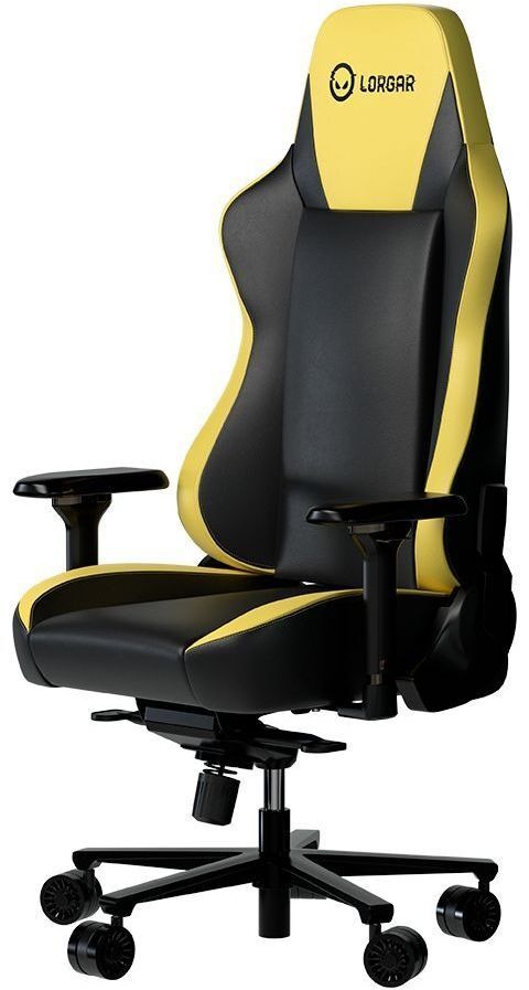 Кресло игровое Lorgar Base 311 Black Yellow (LRG-CHR311BY) фото2