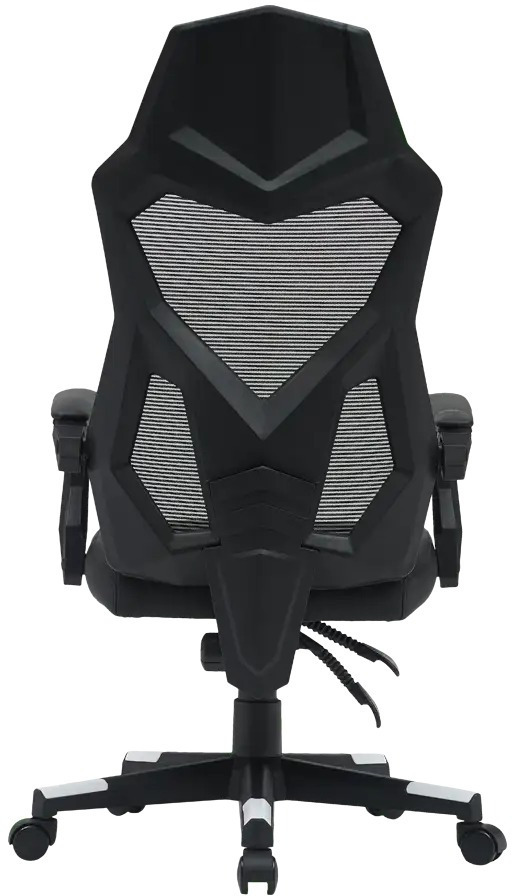Кресло игровое Canyon Flow MCH01 Mesh Black White (CNE-MCH01W) фото4