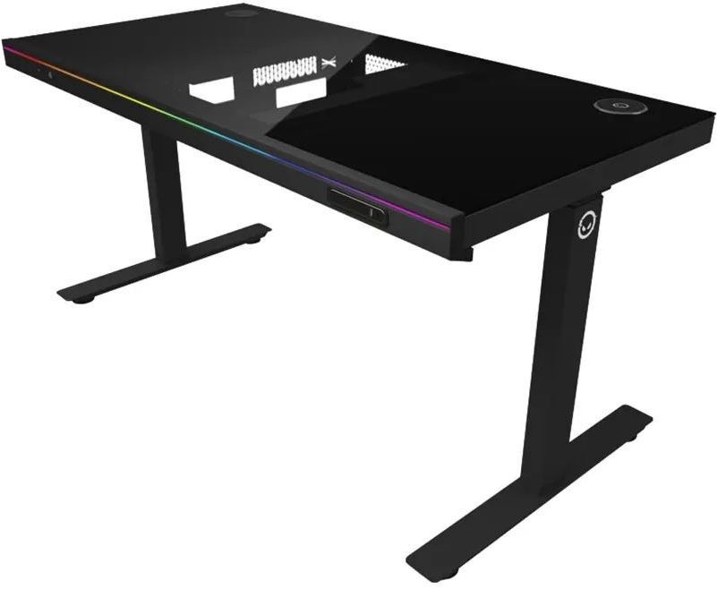 Стол игровой Lorgar ELITE 90G Glass Black (LRG-DE90G) фото3