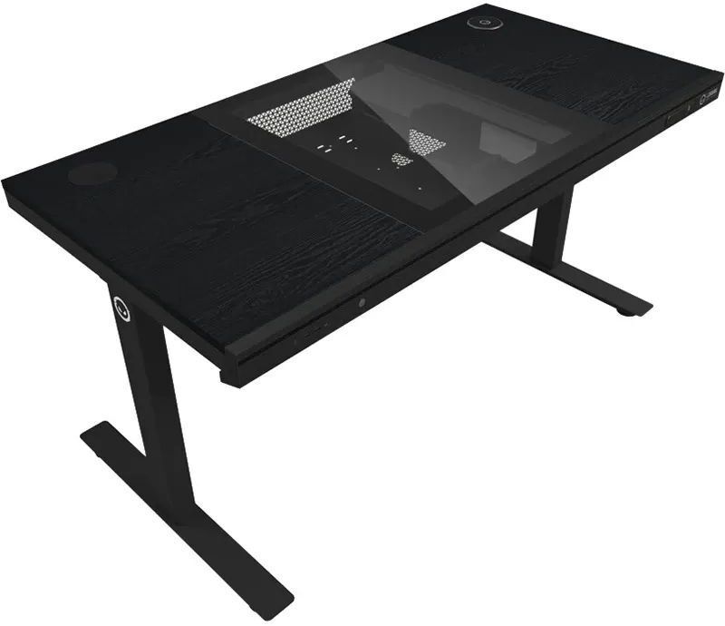 Стол игровой Lorgar ELITE 90W Wood Black (LRG-DE90W) фото2