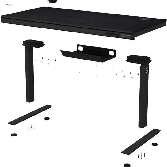 Стол игровой Lorgar PRO 80W Wood Black (LRG-DP80W) фото4