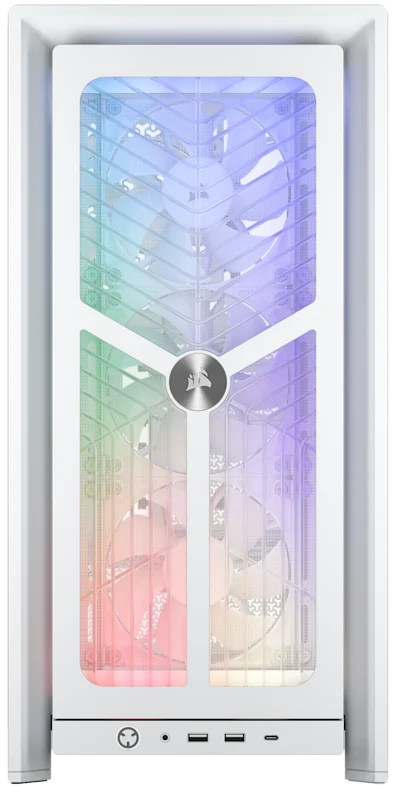 Корпус Corsair FRAME 4000D RS ARGB Mid-Tower White (CC-9011297-WW) фото2