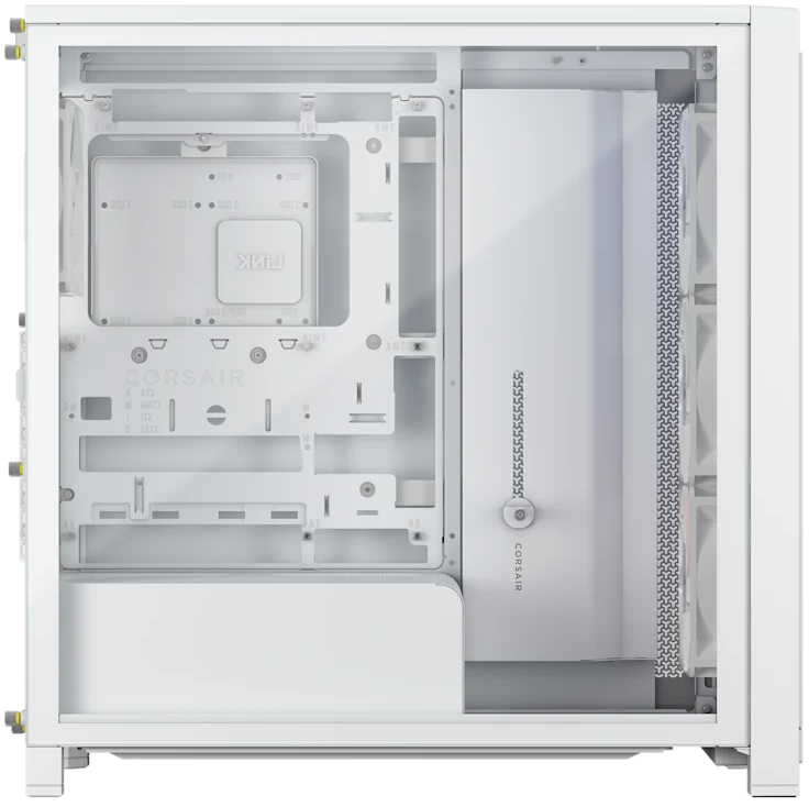 Корпус Corsair FRAME 4000D RS ARGB Mid-Tower White (CC-9011297-WW) фото3