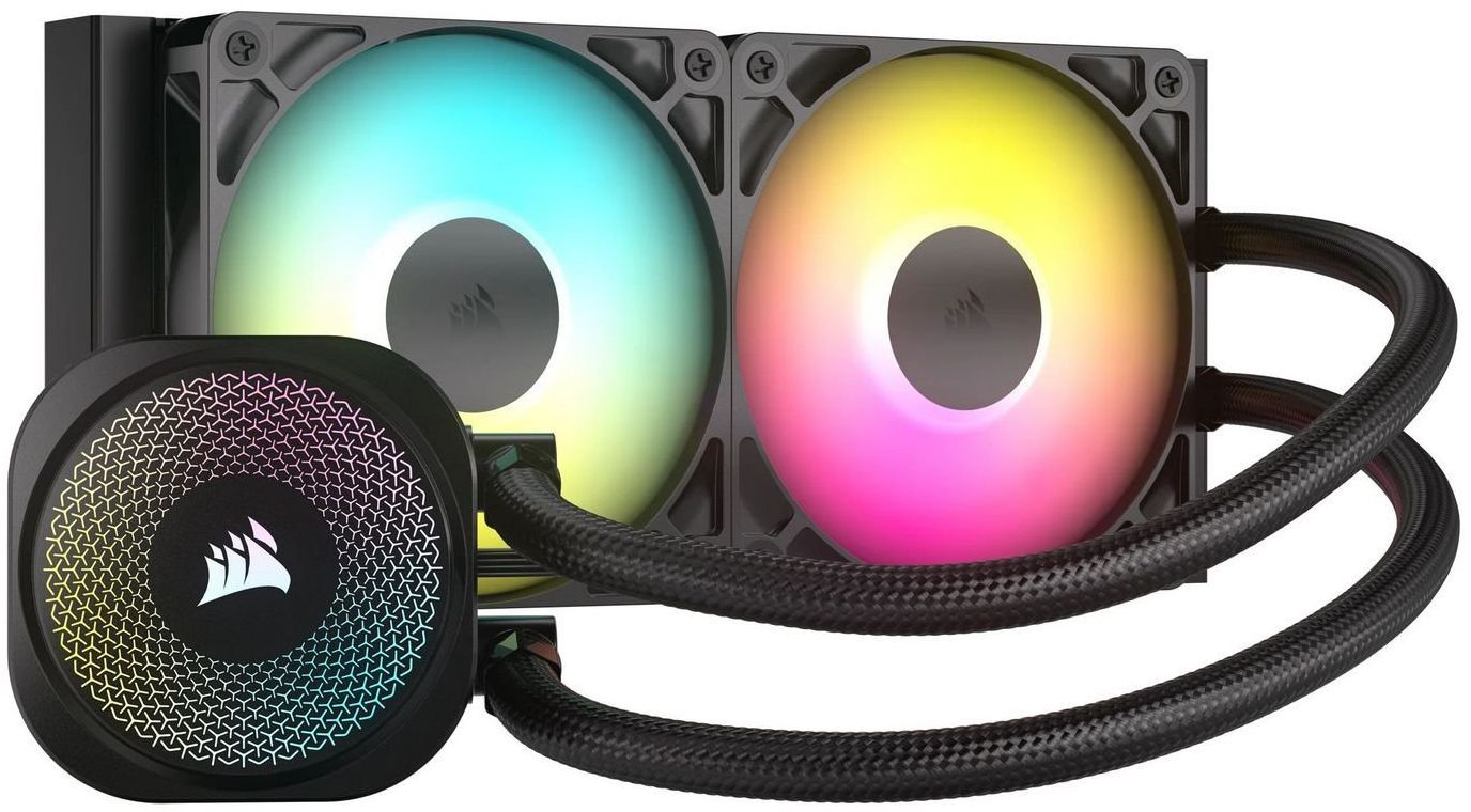 Система жидкостного оxлаждения Corsair NAUTILUS 240 RS ARGB Black (CW-9060092-WW) фото