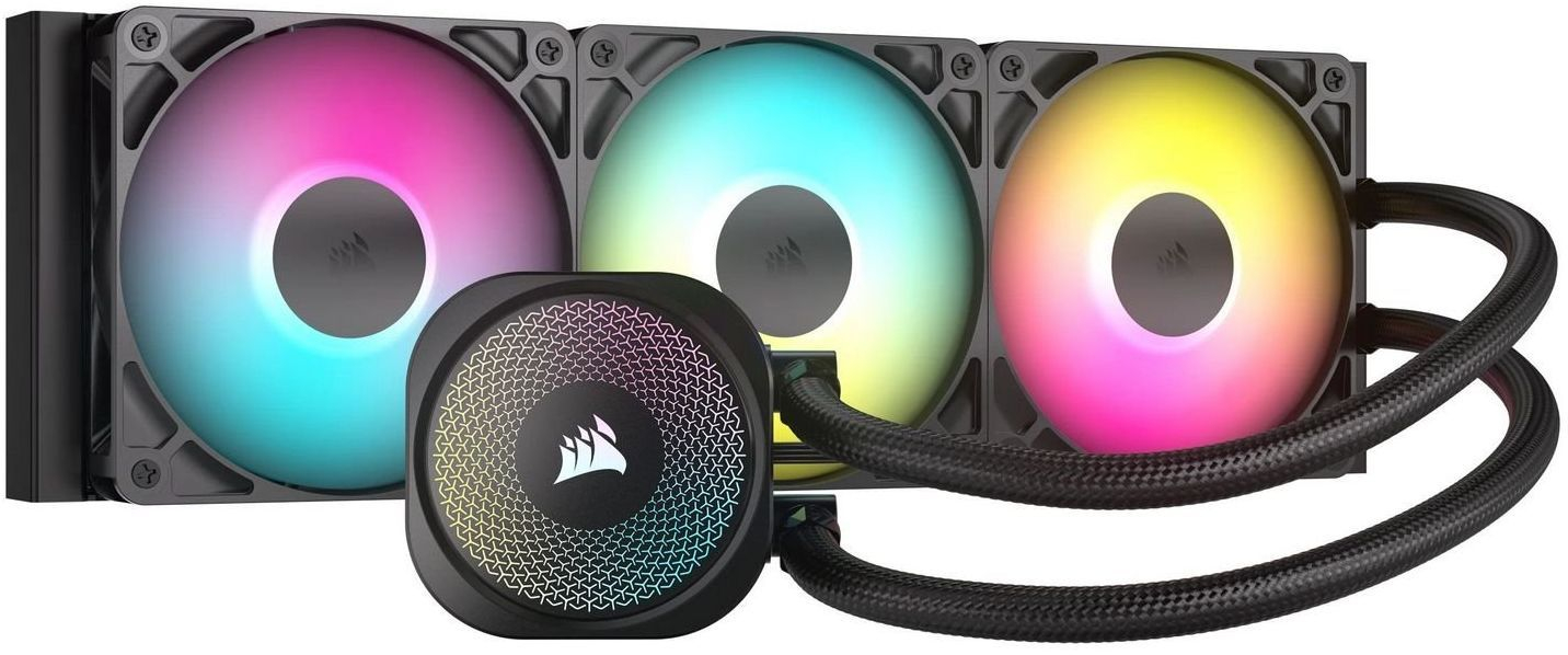 Система жидкостного оxлаждения Corsair NAUTILUS 360 RS ARGB Black (CW-9060093-WW) фото
