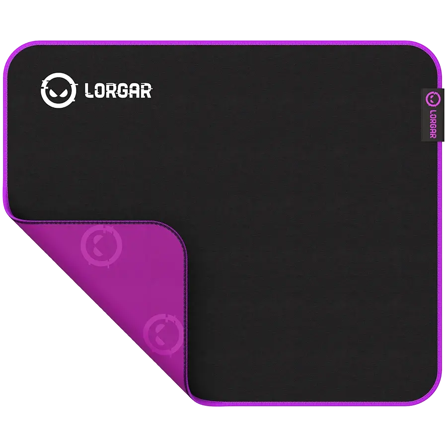 Игровая поверхность Lorgar Main 313 Black/Purple (LRG-GMP313) фото