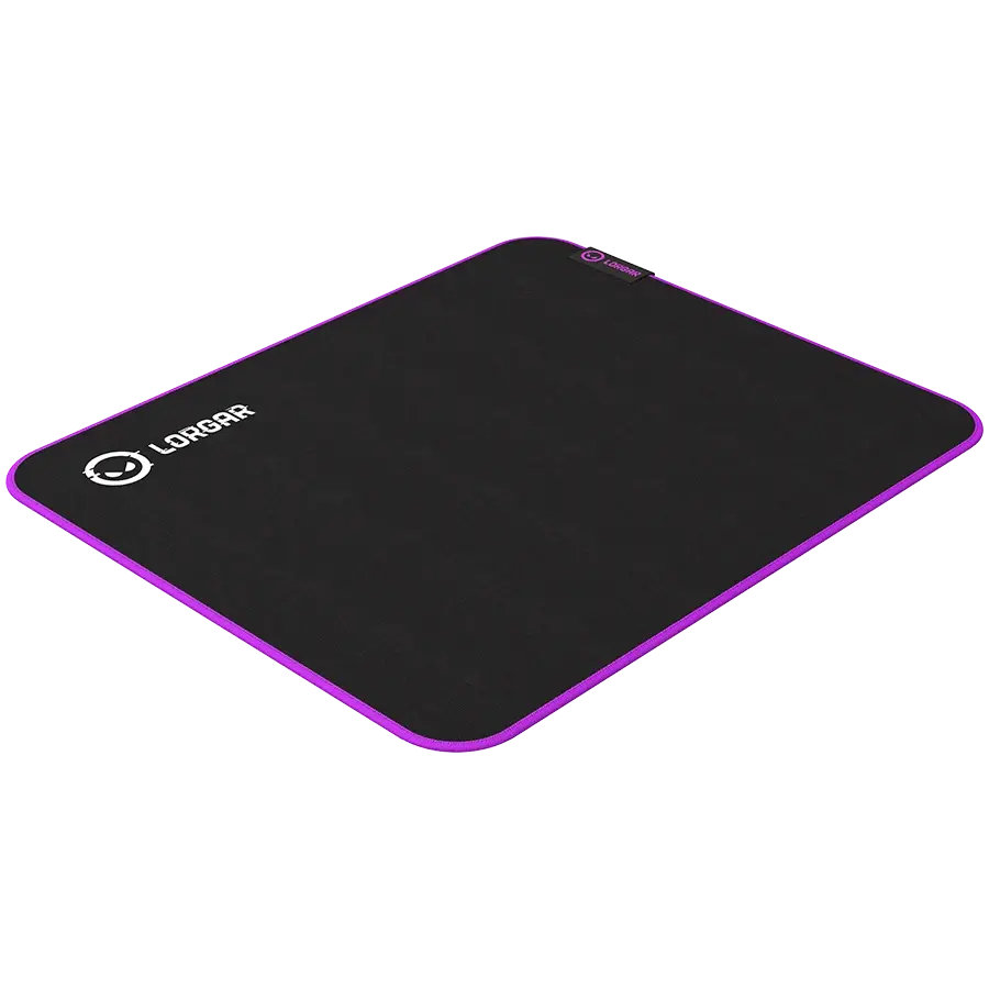 Игровая поверхность Lorgar Main 313 Black/Purple (LRG-GMP313) фото