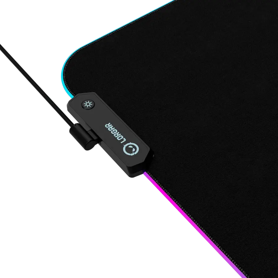 Игровая поверхность Lorgar Steller 913 RGB USB Gaming Black (LRG-GMP913) фото2