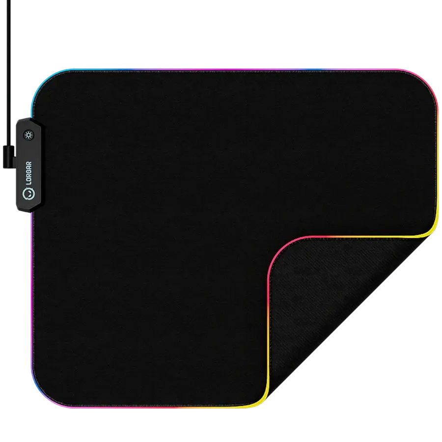 Игровая поверхность Lorgar Steller 913 RGB USB Gaming Black (LRG-GMP913) фото3